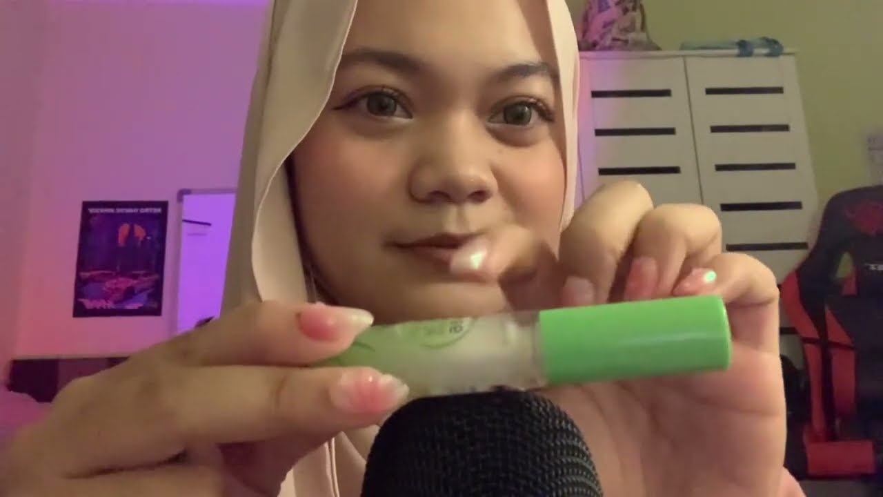 face & eye cleaning ASMR