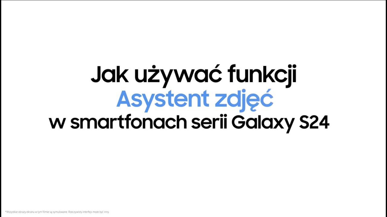 Jak używać funkcji photo assist | Galaxy AI | Galaxy S24 | Samsung