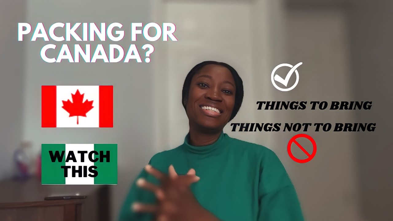 Things to bring and not to bring when coming to Canada 🇨🇦 as an immigrant | Student or PR