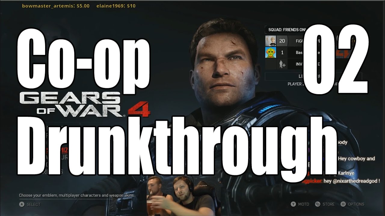 Gears of War 4 - Drunkthrough Part 2: The Raid