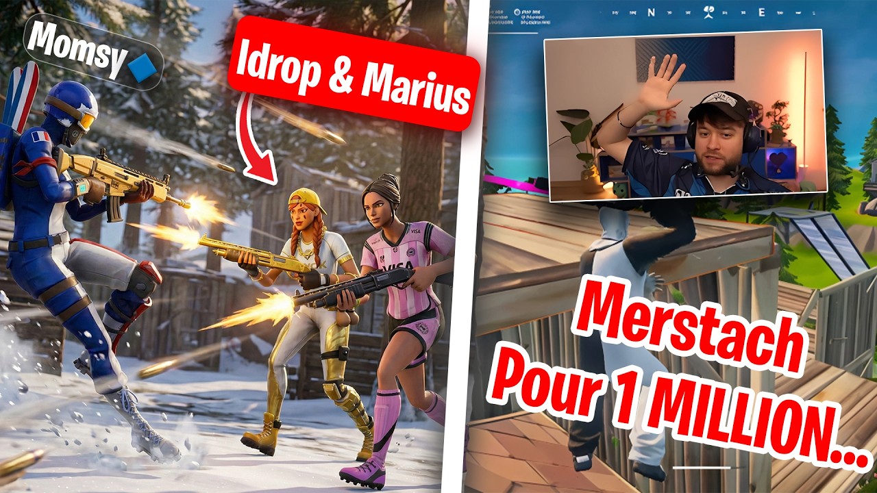 Ce francais 1v2 Marius et Idrop ? 🤯  Vitality RACHETE M8 Merstach ? 😭