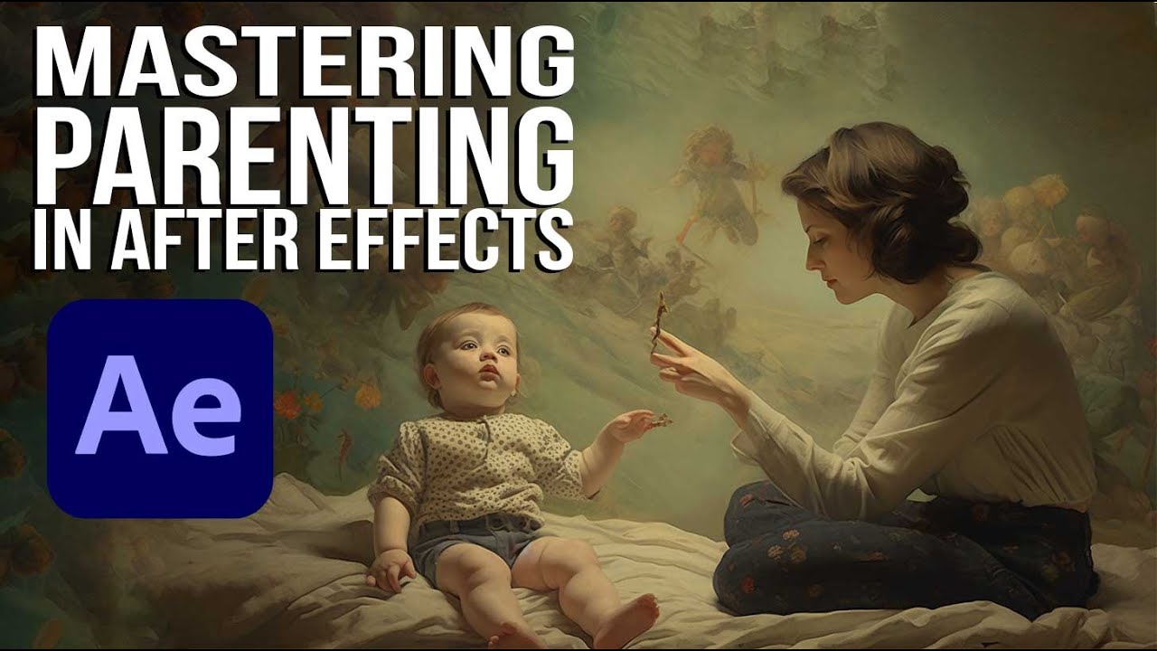 Освоение родительского воспитания в After Effects #AfterEffects #MotionGraphics #AnimationTutorial
