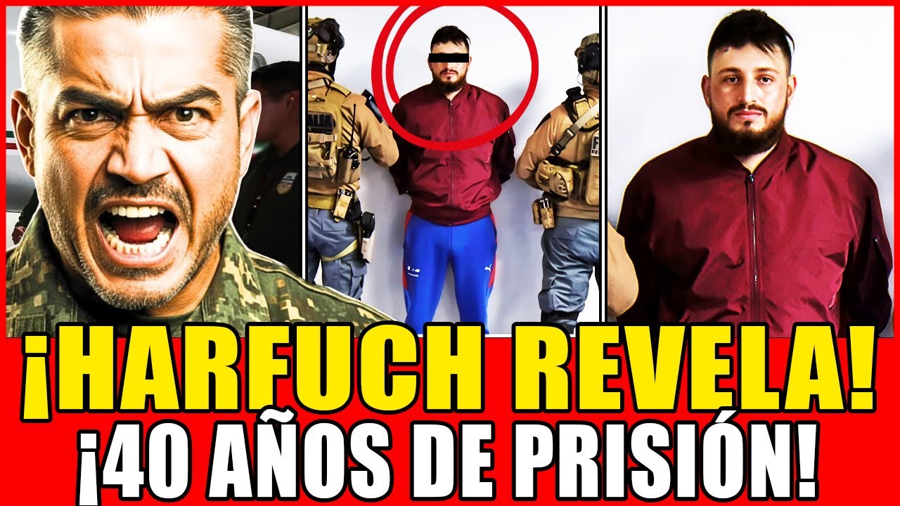 ¡40 AÑOS DE PRISIÓN! | HARFUCH Y LA OPERACIÓN ENJAMBRE: EL COMISIONADO ASESINO DE NICOLÁS ROMERO
