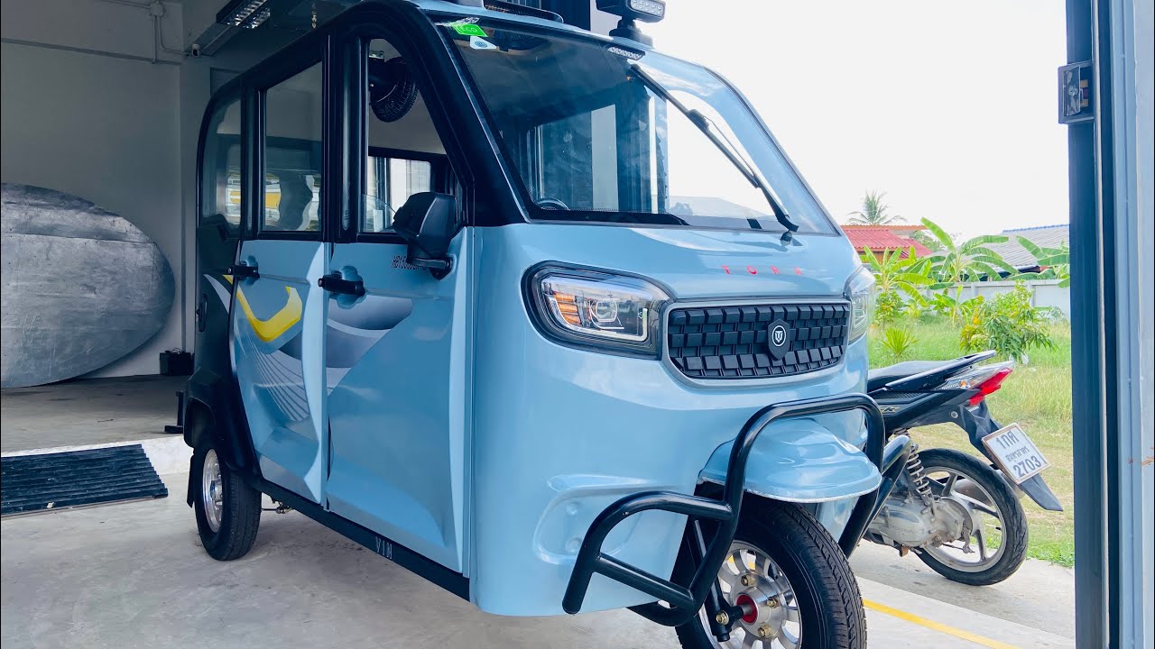 รีวิว 3 ล้อ ไฟฟ้ารุ่นไม่กลัวฝน U-CAB4