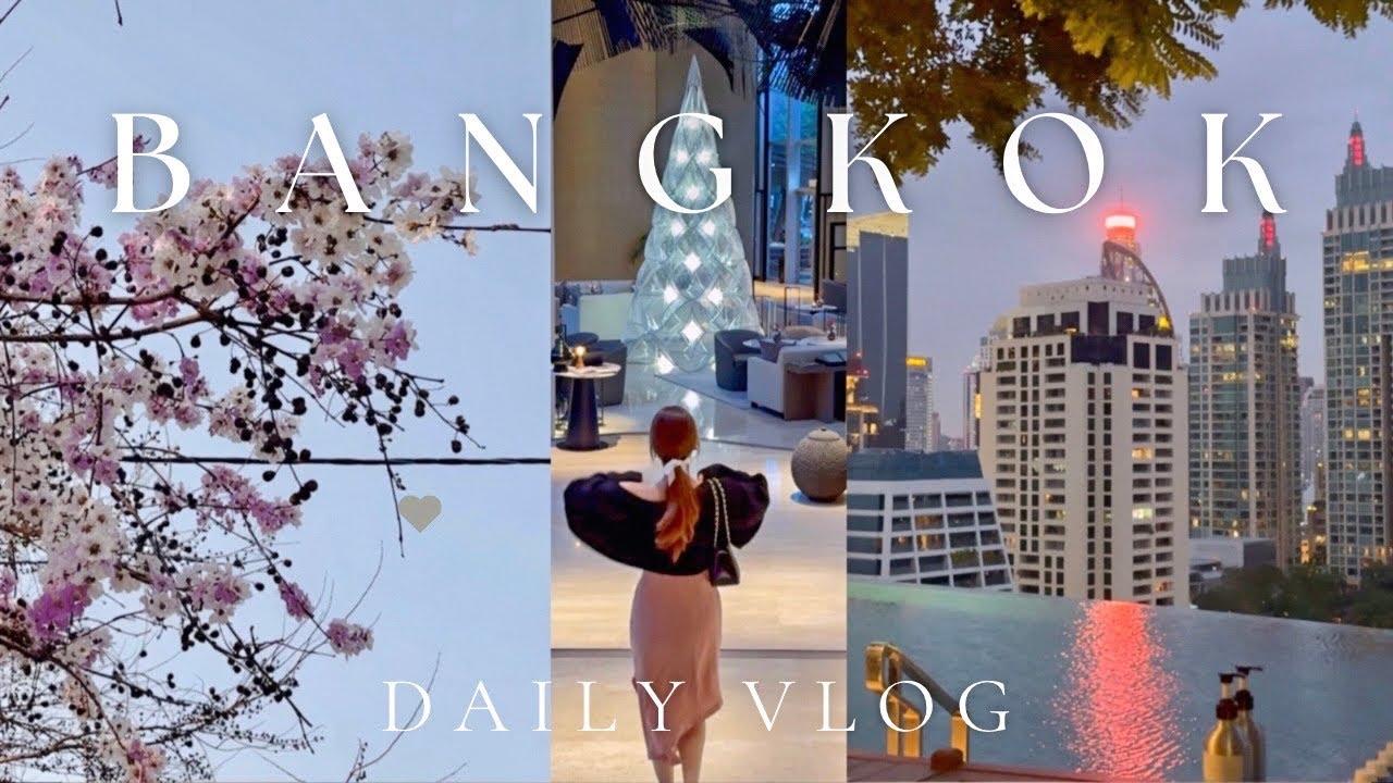 vlog in Bangkok international marriage life | how I spend the end of year | Park Hyatt hotel