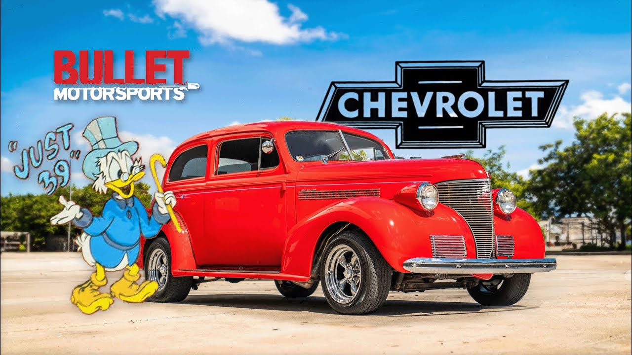 A Powerful Cherry Classic | 1939 Chevrolet Master | "Cherry Bomb"