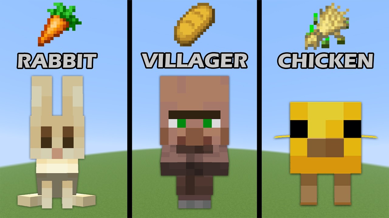 ALL New Baby Mobs in Minecraft