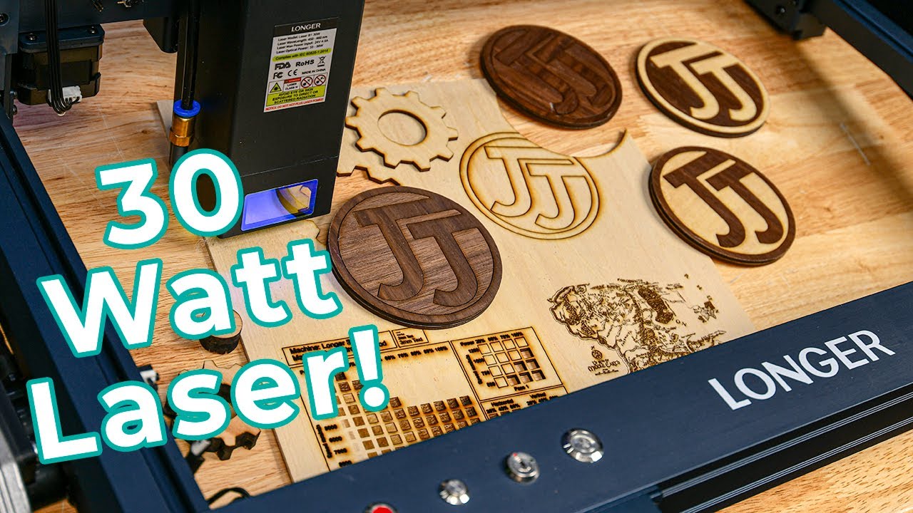 Professional Laser Power - Longer B1 30 Watt Laser Engraver