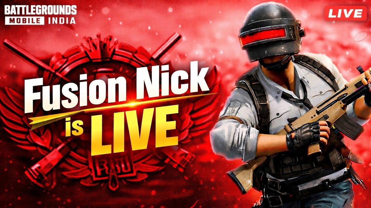 🔴 BGMI Live | Update pasand aaya?? - Pubg Mobile | Fusion Nick !