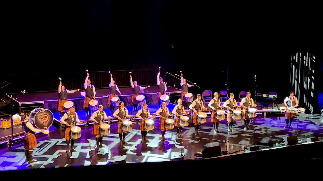 Simon Fraser University Drum Corps - Pre Worlds Concert 2023 - Drum Salute