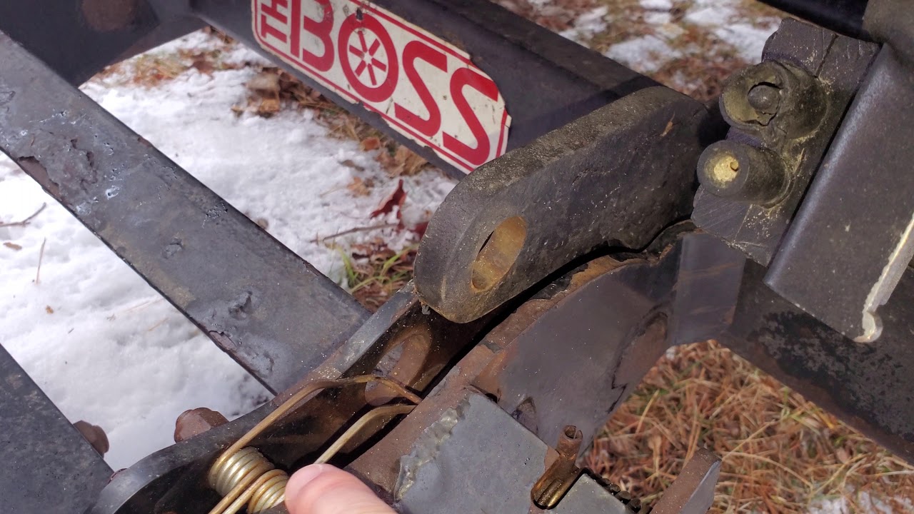 Mounting Boss Snowplow RT3 with Smart Hitch...older model
