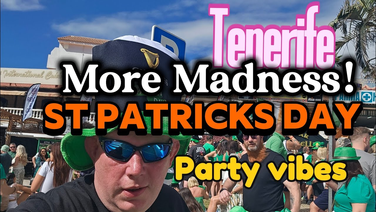 St Patricks day in Las Americas,  it's buzzing!