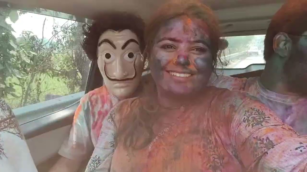 Holi celebration 4/4/2026. #holi #vlog #youtube 