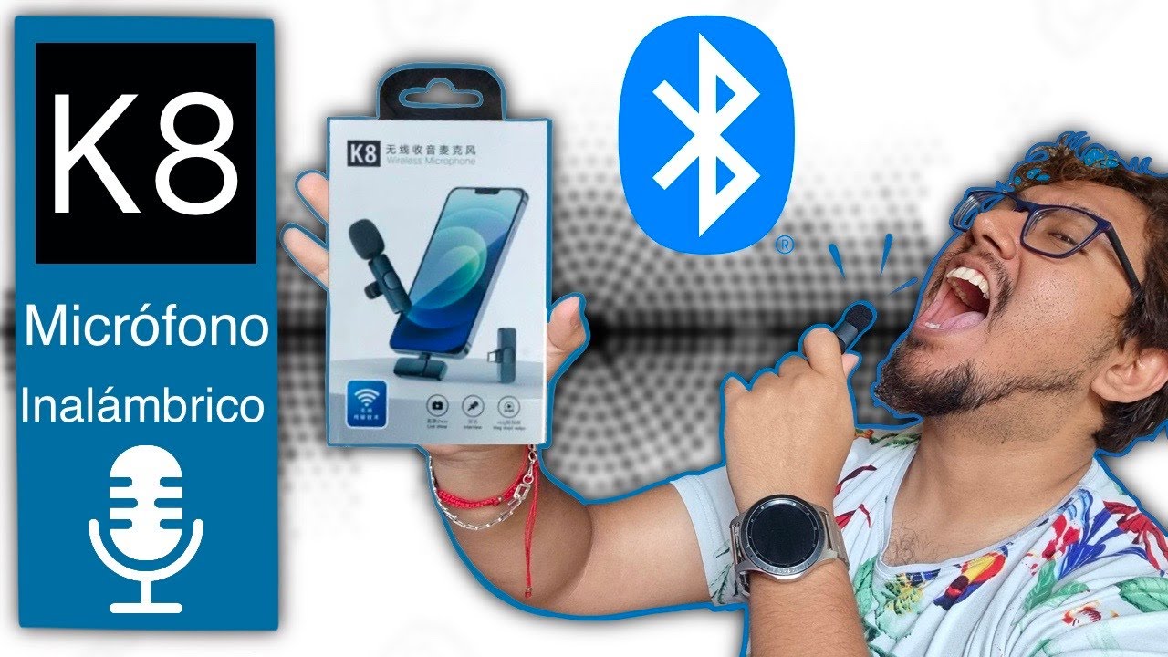 Review : K8 Micrófono Inalámbrico
