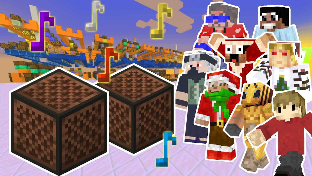 I recreated HERMITS' INTROS with Noteblocks...