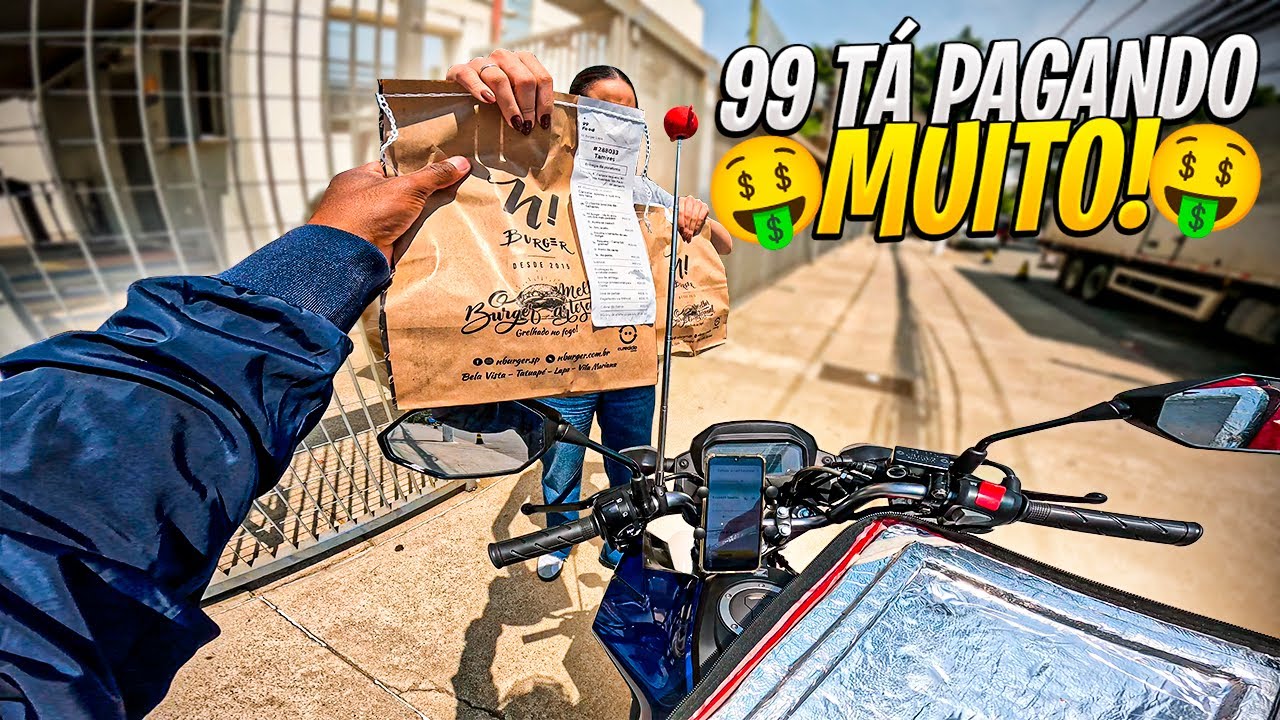 QUANTO DA PRA FAZER DAS 11 ÁS 14HRS NA 99food 🤑