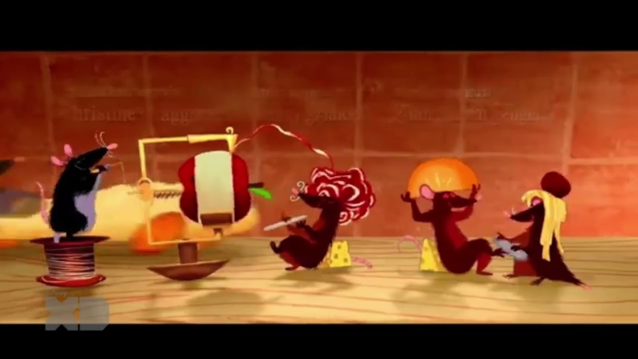 Ratatouille Creditos en Disney XD LA 25/01/2020