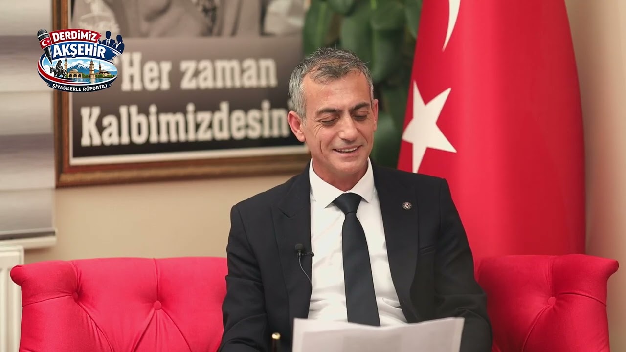“Derdimiz Akşehir”in İkinci Konuğu MHP İlçe Başkanı Murat Yıldız