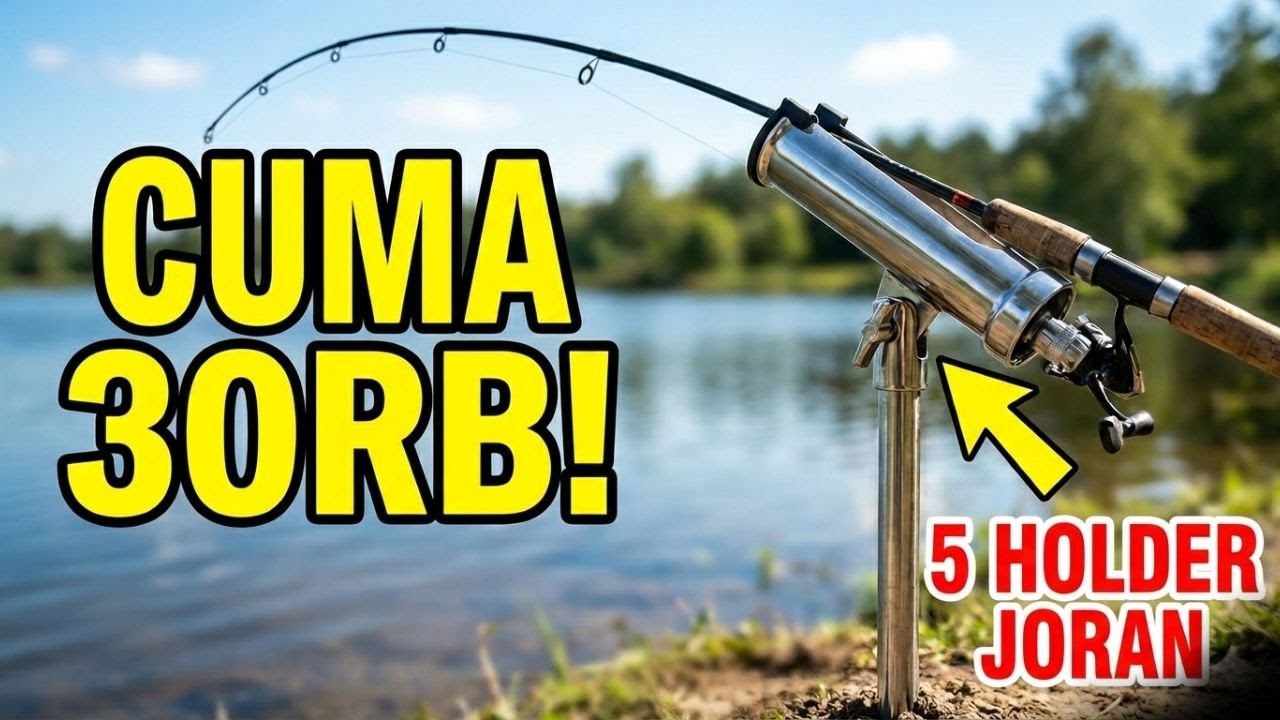 Cuma 30 Ribu! 5 Holder Joran Paling Stabil & Kokoh (Wajib Punya)