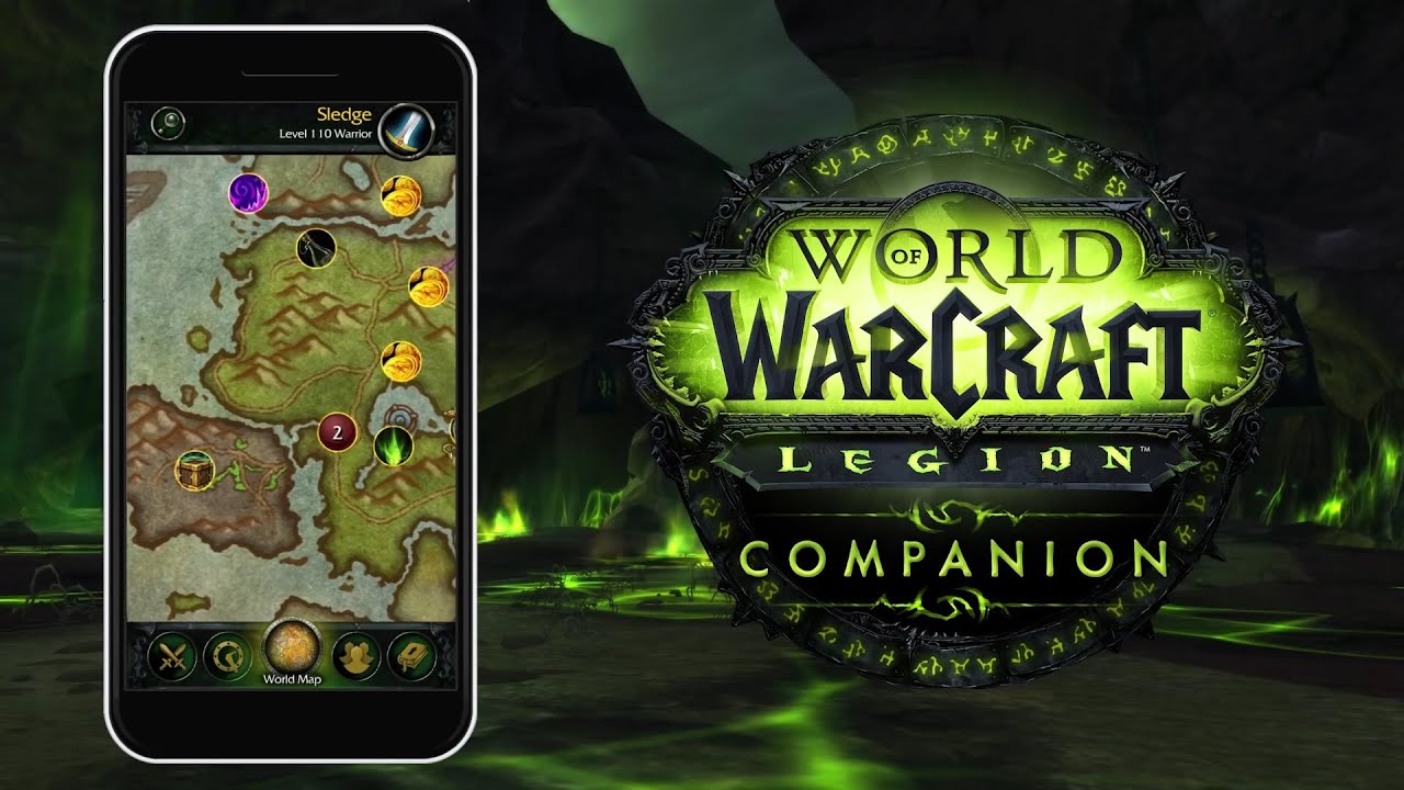 Companion App for WoW: Legion (Russian voice acting)
