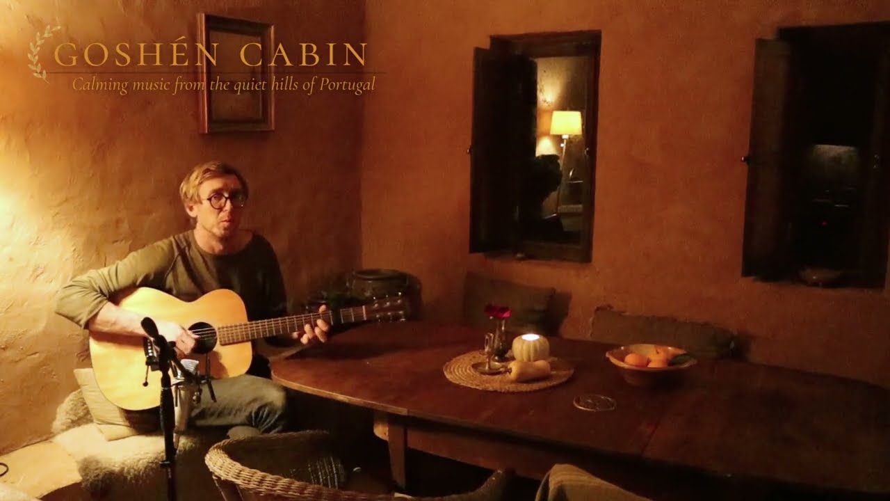 Relaxing Acoustic Guitar – Off-Grid Portugal Ambience in a Natural Building | Homesteading Life