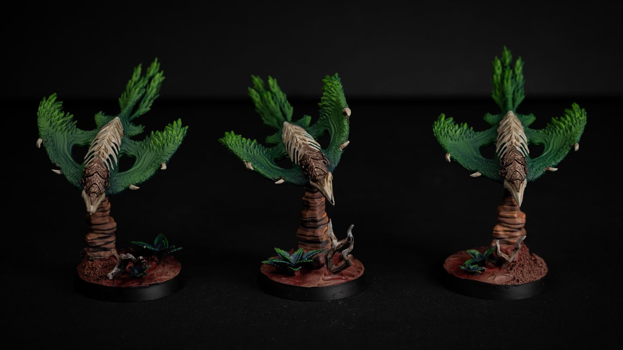 Timelapse: Painting Screamers of Tzeentch proxies
