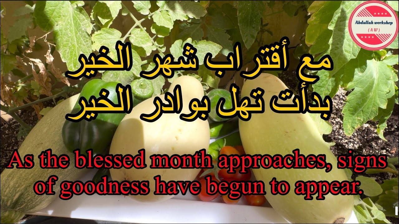 مع أقتراب شهر الخير بدأت بوادر الخير