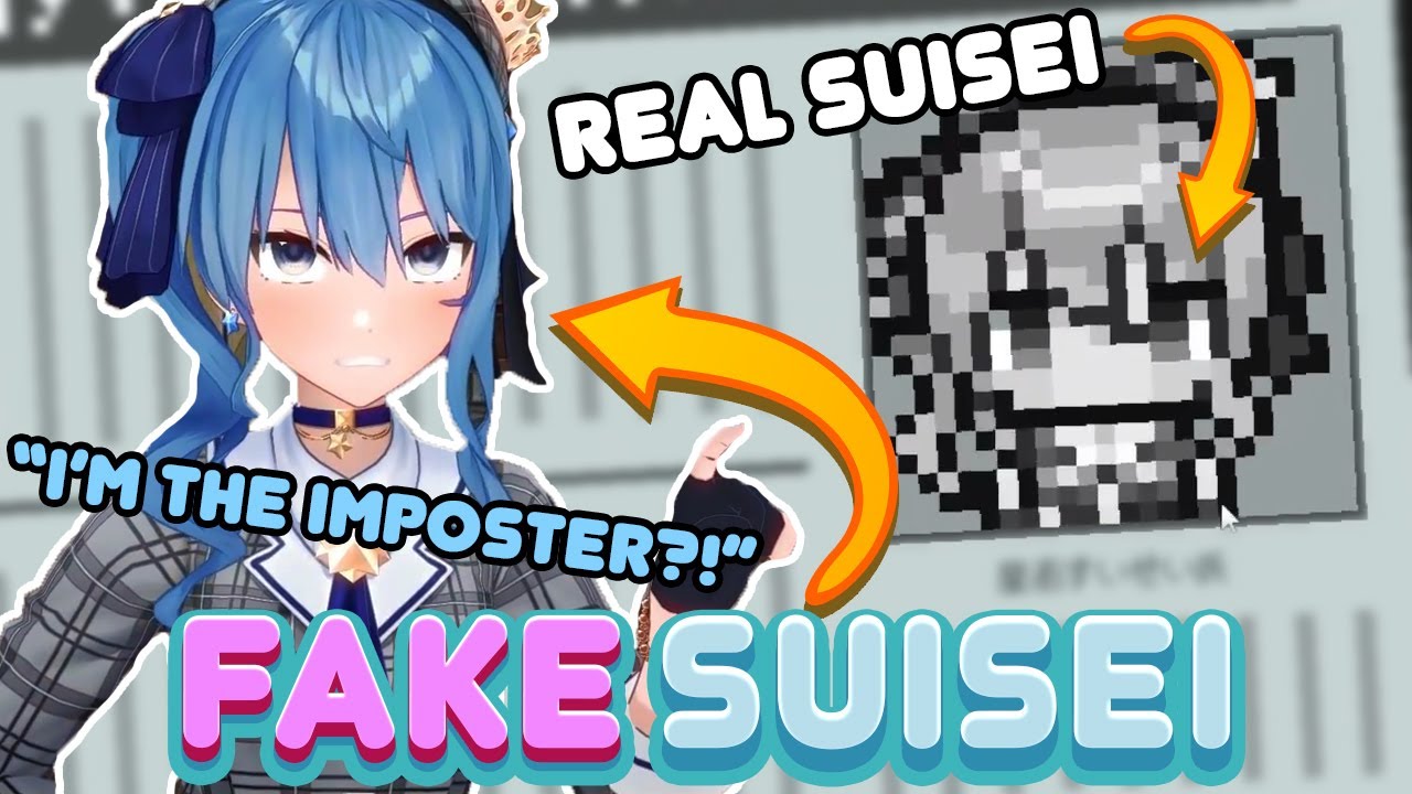 Suisei FORGOT Her Own Concert Name?! The Fake Suisei Is Streaming【Hoshimachi Suisei / ホロガード】