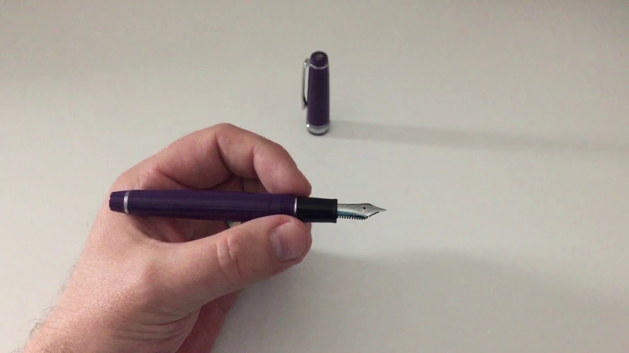 Sailor ProGear Slim/Sapporo (черничный) — обзор перьевой ручки