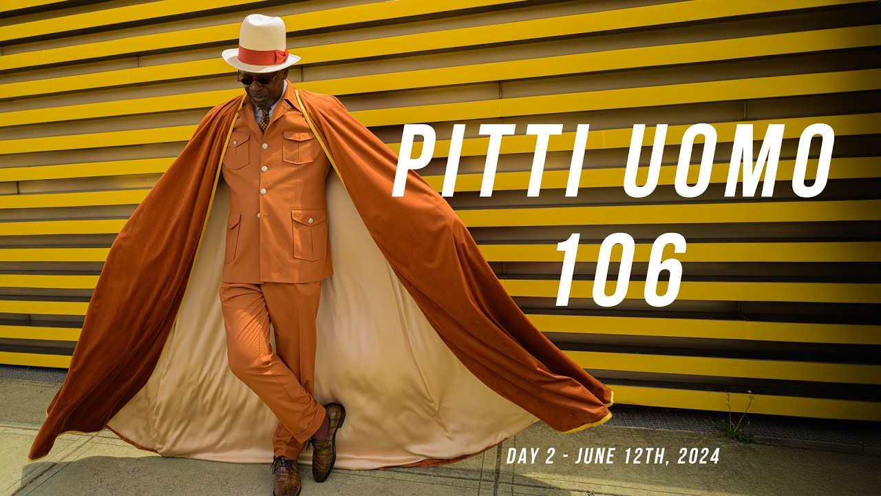 Pitti Uomo 106 Street Style 2024 - Men's Clothing and Accessory 2025 Collections, Day 2