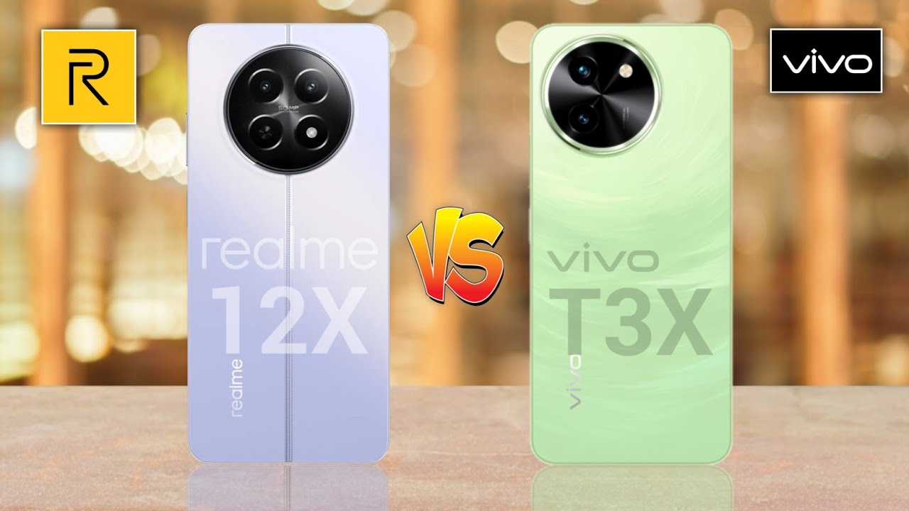 Realme 12X 5G Vs Vivo T3X 5G