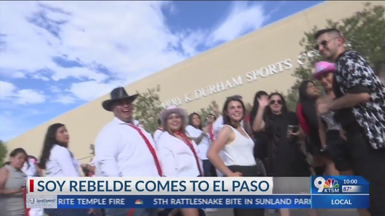 Excited fans pack Sun Bowl for ‘Soy Rebelde’ tour