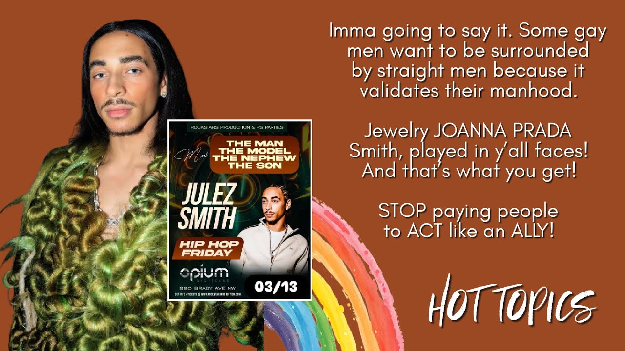 Julez Smith PLAYED in y’all faces. That’s what y’all DESERVED. 