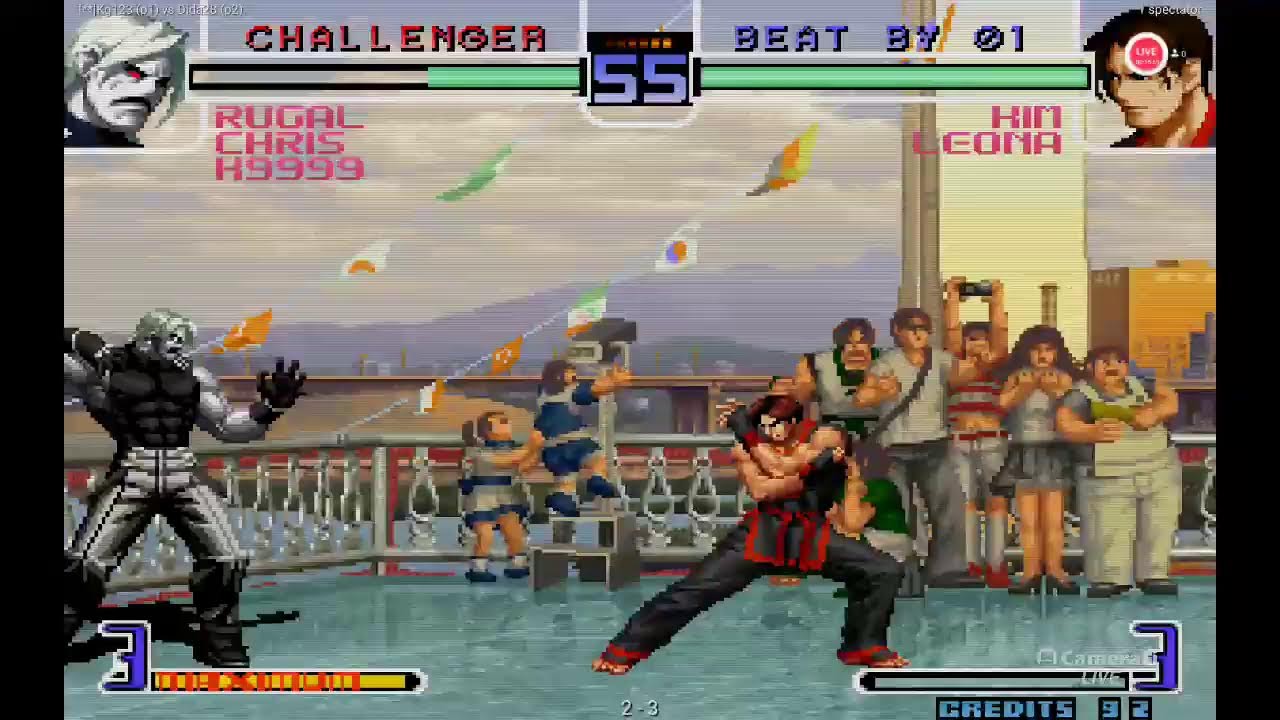 the king of fighters 2002 live