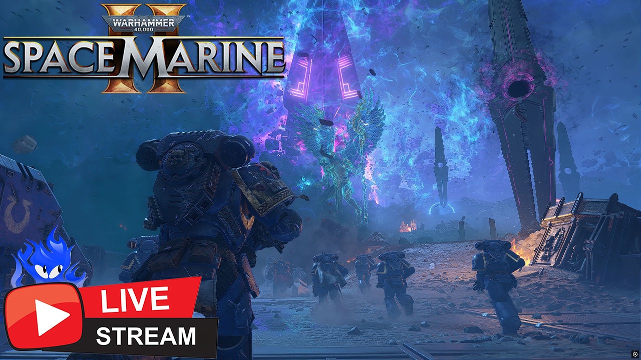 🔴 LIVE - Space Marine 2 - For the Emperor We Fight, for the Emperor we Die! ETERNAL DUTY!