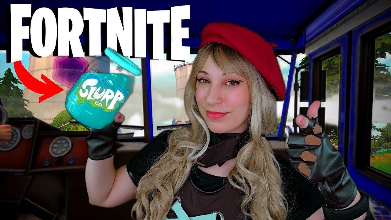 ASMR FORTNITE | Interior Secreto del BATTLEBUS | Roleplay in real life en español