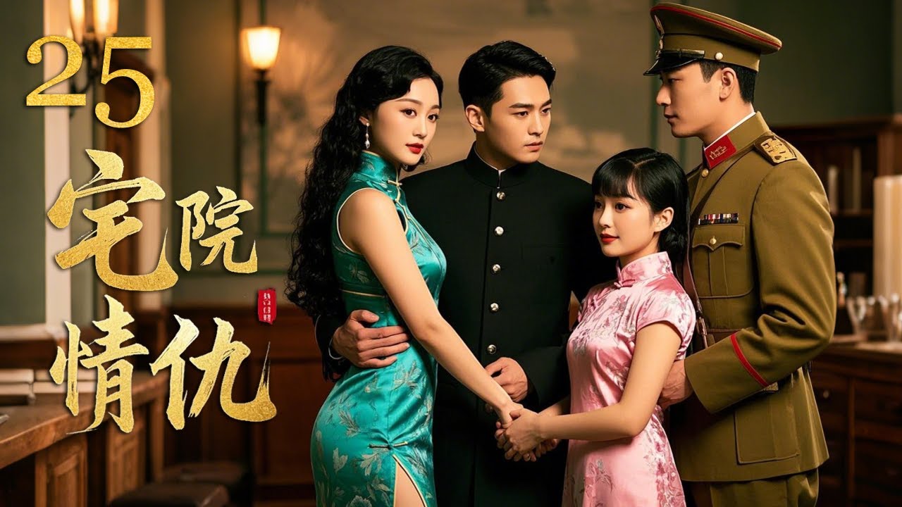 【超好看民國劇】宅院情仇 25 | 兄弟為愛反目身陷四角戀，深宅大院的愛恨情仇！#迪麗熱巴 / #丁禹兮 / #譚松韻 / #張淩赫