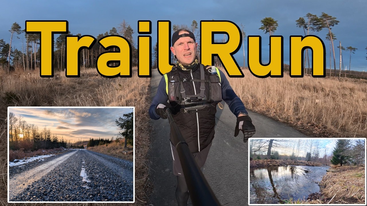 11 km Trailrunning im Sauerland 🏃‍♂️ | Brücken, Bäche & Wintersonne