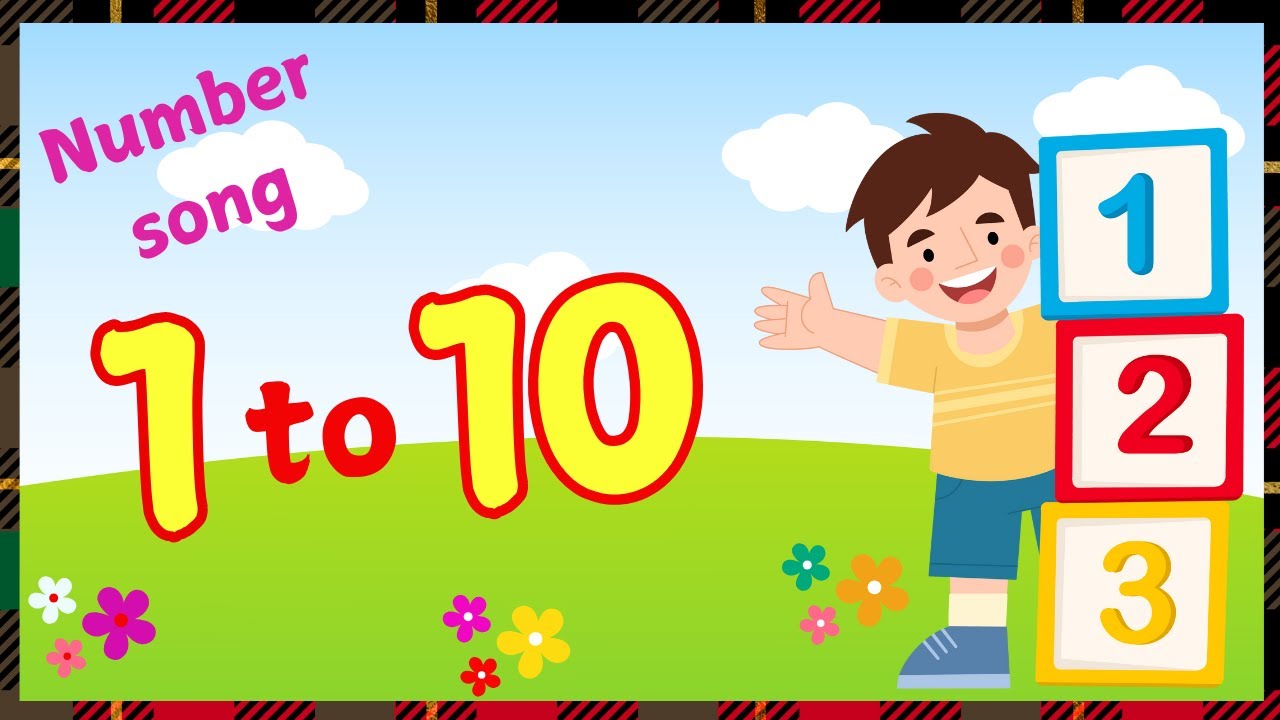 123 Number Song | Counting Song for Kids | Counting 1 to 10 | Nursery Rhymes