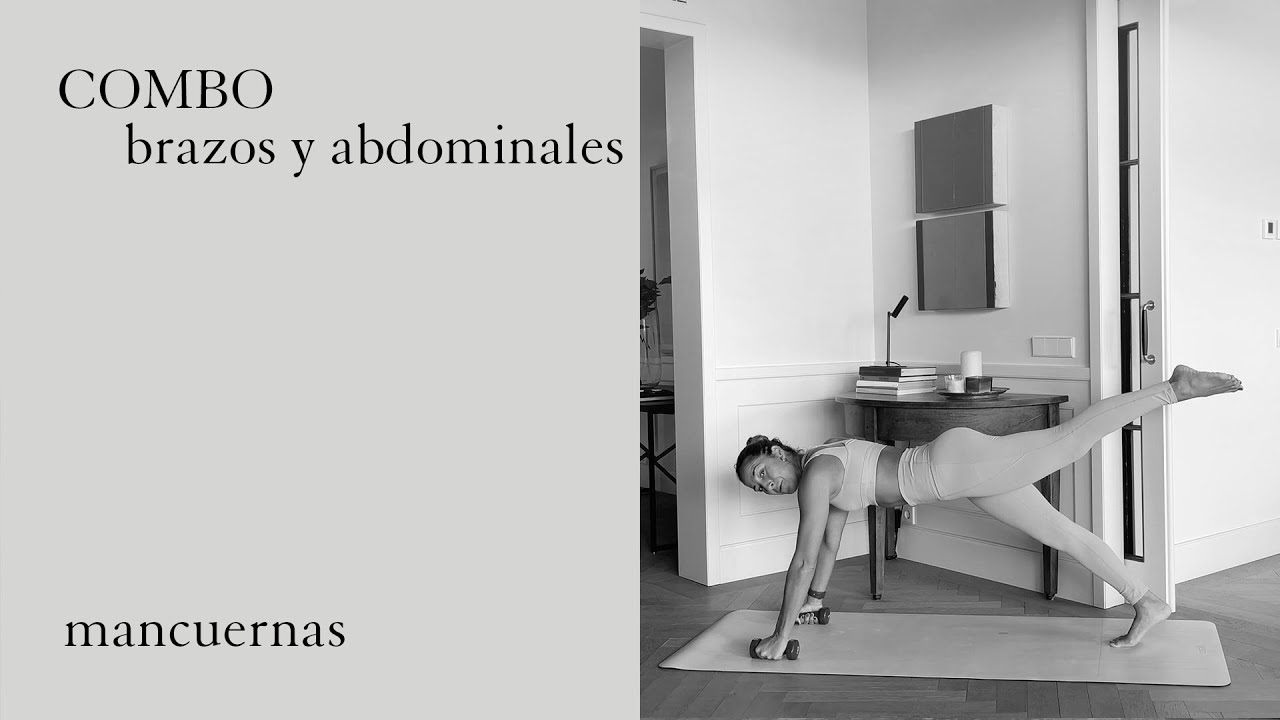 BRAZOS y ABDOMINALES con mancuernas | ffitcoco