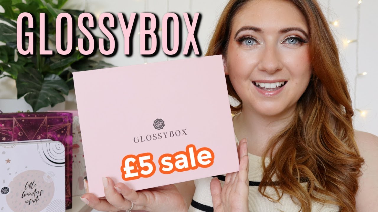 GLOSSYBOX £5 Mystery boxes - 4 for £20  with Willow Biggs .