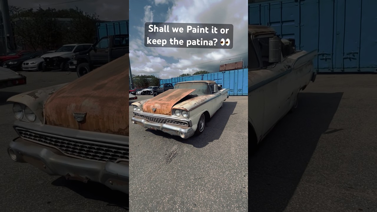 Are you a fresh paint or classic patina kinda guy? 