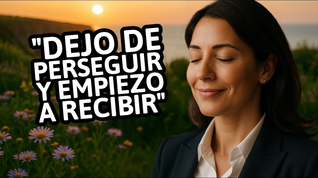 ✅ “Dejo de Perseguir y Empiezo a Recibir” | La Afirmación Que Cambia Tu Energía | Louise Hay