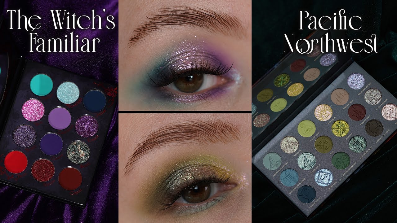 Палитры Fantasy Cosmetica x BattyBean The Witch’s Familiar и Nomad Pacific Northwest