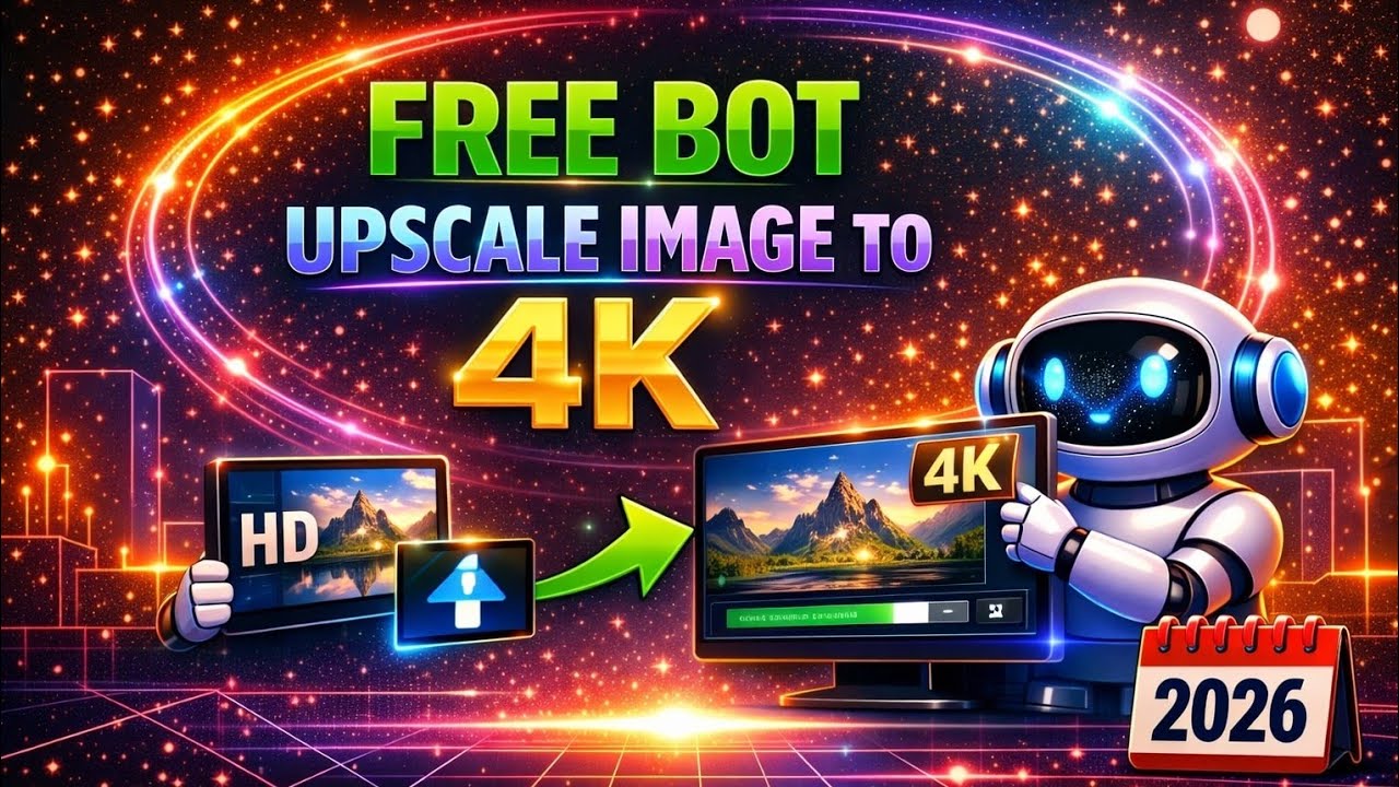 FREE UPSCALE IMAGE TO 4K