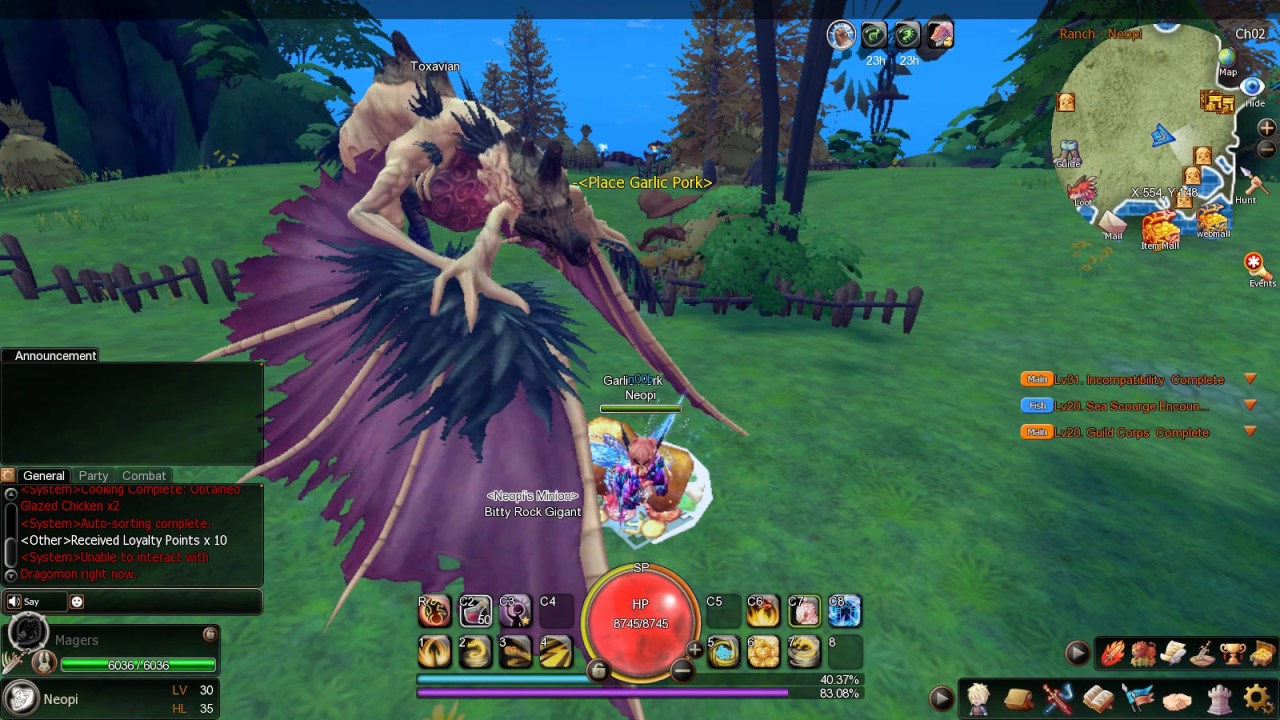 Dragomon Hunter Online; I hardly knew ye