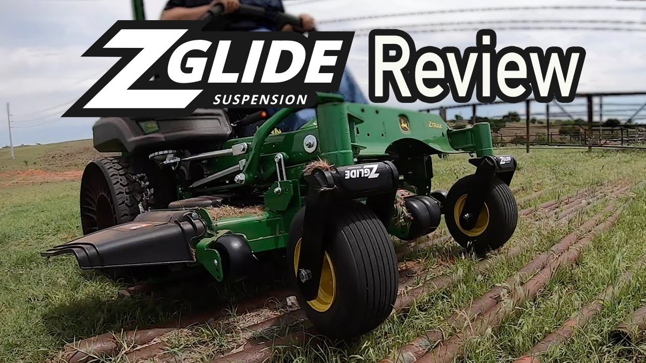 ZGlide Zero Turn Mower Suspension Review and Raw Demo