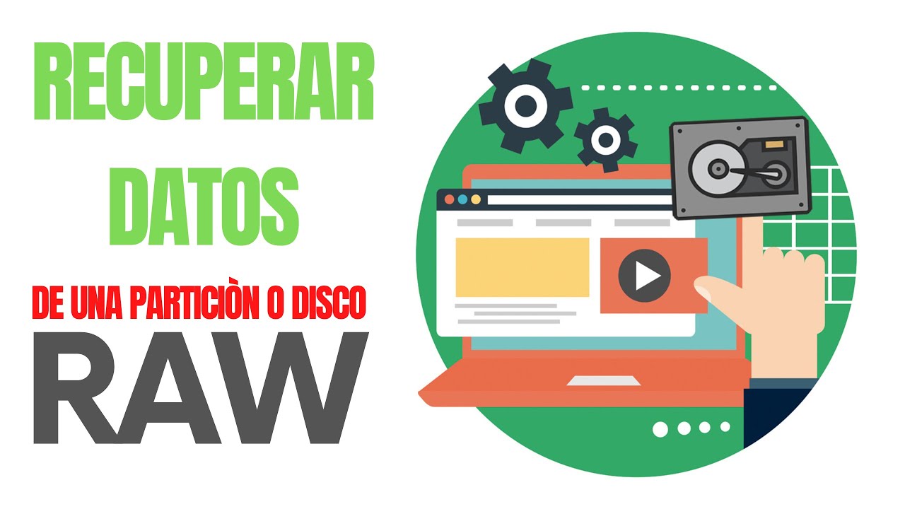 Recuperar datos super fácil de un HDD, SSD, USB con partición RAW
