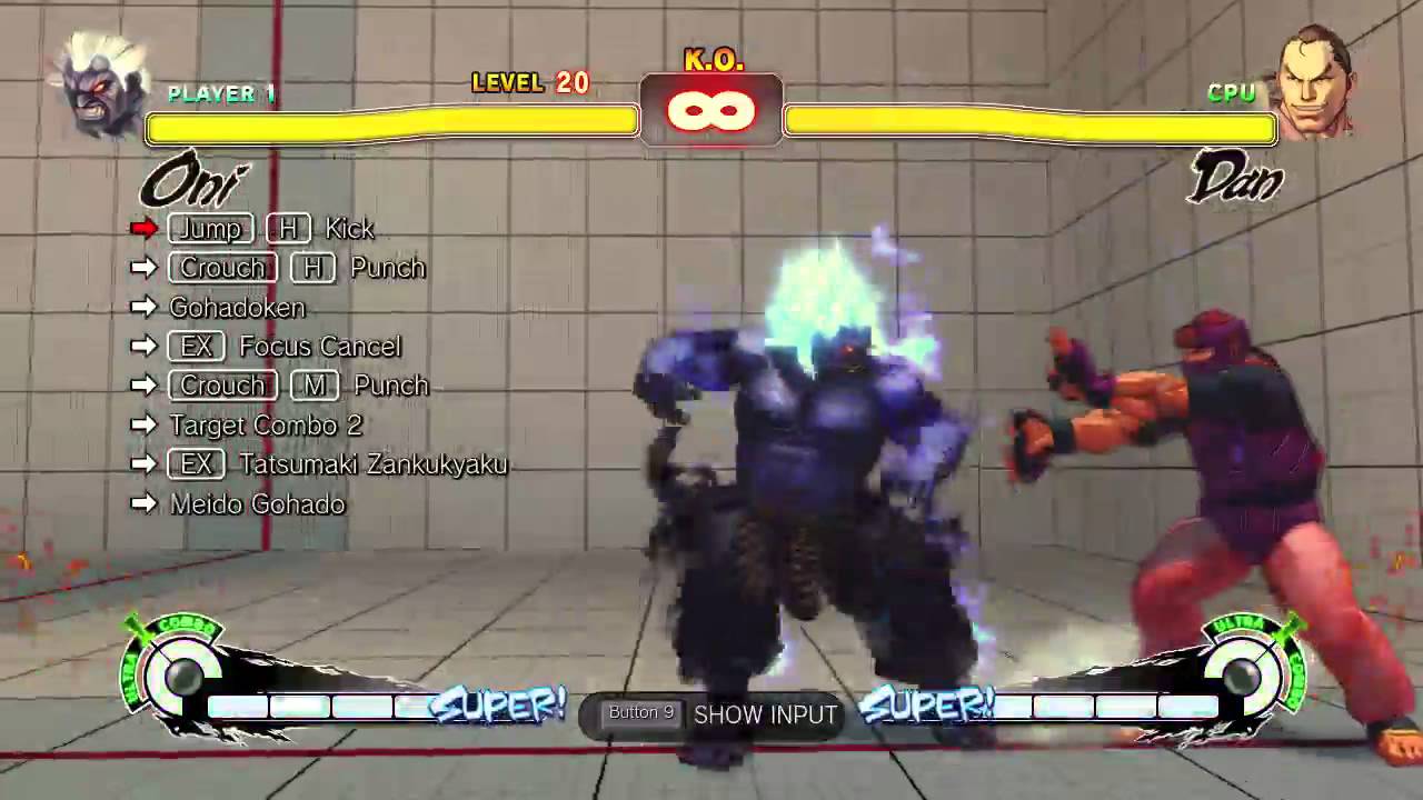 USF4 New Trials Blind: Oni